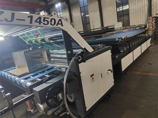 Máquina de laminado servo semiautomática para la laminación rápida de carillas en el procesamiento de cartón