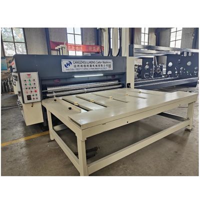 350 Máquina de fabricación de cajas onduladas semiautomáticas con alimentación por cadena
