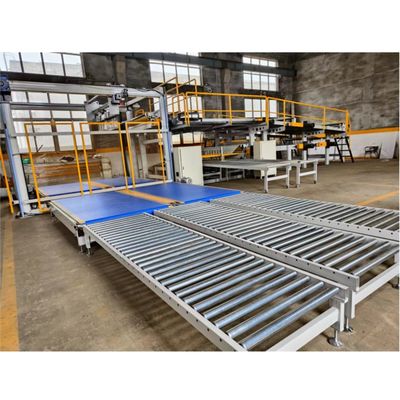 3/5/7 Máquina de fabricación de cajas de cartón corrugado de capa para la eficiencia del embalaje