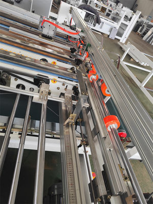 2800 KG Máquina de pegamento de carpetas de doble pieza semiautomática de alta velocidad para caja corrugada