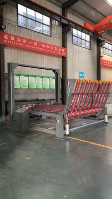 4500 KG Máquina de apilamiento de cajas de cartón onduladas para embalaje con impresora automática completa