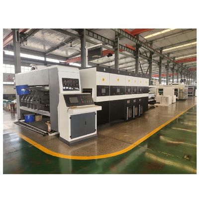 Máquina de fabricación de cajas de cartón automática de cartón corrugado Flexo Die Cutter / impresora