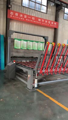 4500 KG Máquina de corte flexible estable con ranuras y apilador automático para flauta corrugada