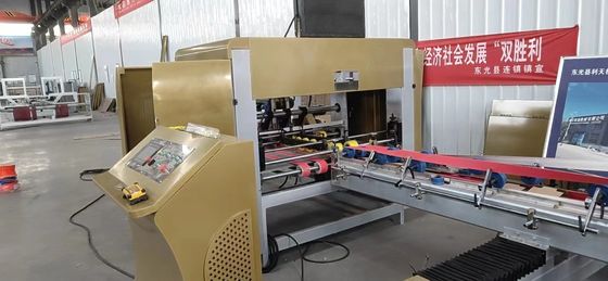 Máquina automática de pegamento de carpetas flexibles para cajas de cartón de APPAREL haciendo la demanda de los clientes
