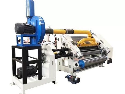 Máquina de corrugador de una sola cara para la línea de fabricación de cartón corrugado de 2 pli