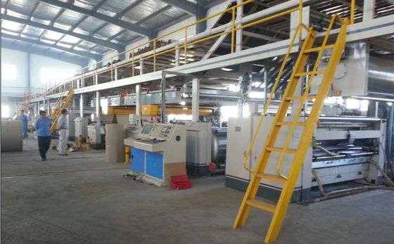 Mecánica de rodillos de cartón ondulado de cara única de calentamiento eléctrico