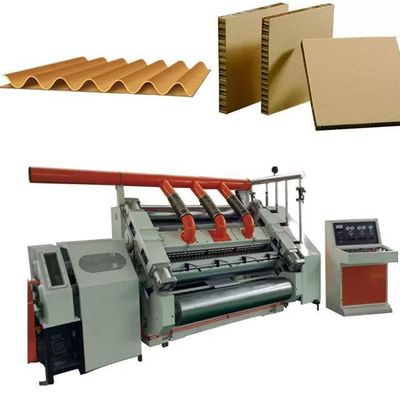 Sistema de calefacción eléctrica/a vapor Línea de producción de cartón de 2 capas para cajas corrugadas