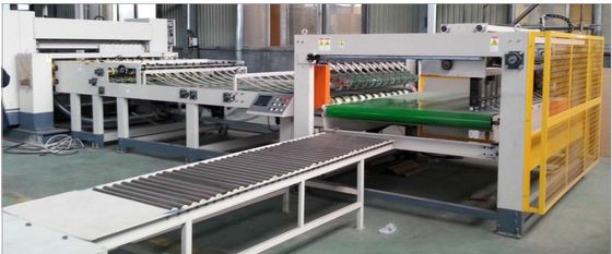 Grado automático de flauta de cartón corrugado de dos capas haciendo una sola línea de la máquina de cara