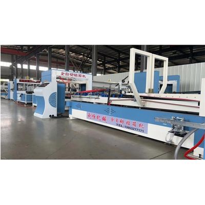 Precisión 45° Ángulo de las uñas pegamento automático de carpetas para cajas de cartón corrugado en chino