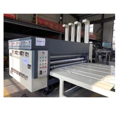 Caja de cartón de alimentación de la cadena Flexo Impresión y máquina de corte a presión para un funcionamiento sin problemas