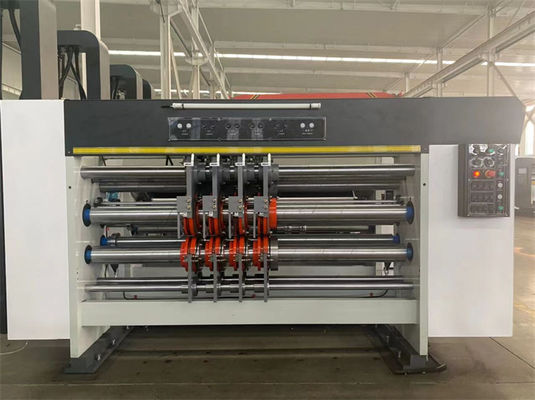 Caja de cartón de alimentación de la cadena Flexo Impresión y máquina de corte a presión para un funcionamiento sin problemas