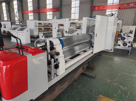10000 KG Roller Modular Single Facer para el rendimiento de producción de cartón corrugado