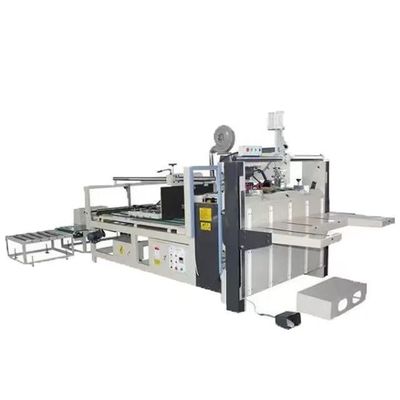 600*300mm Min Dimensiones Cartón desdoblable de adhesivo automático Caja de embalaje máquina con pegamento