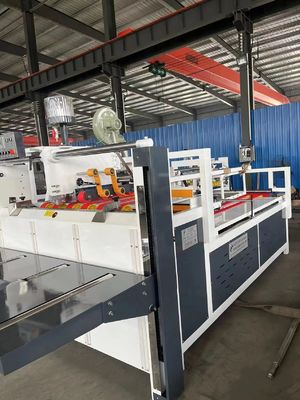 600*300mm Min Dimensiones Cartón desdoblable de adhesivo automático Caja de embalaje máquina con pegamento