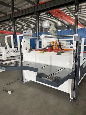 600*300mm Min Dimensiones Cartón desdoblable de adhesivo automático Caja de embalaje máquina con pegamento