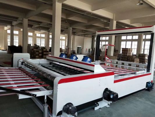 Materiales de embalaje de madera Máquina automática de cartón para impresión de alta velocidad