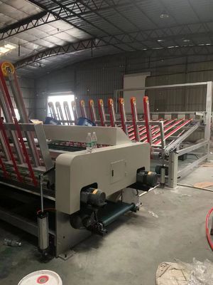 Máquina para apilar cartón corrugado de alta velocidad con calefacción por vapor y anchos de flauta variados