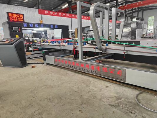 Máquina de pegado de caja de cartón corrugado automático plegable para requisitos del cliente
