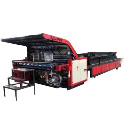 Máquina de laminación automática de cartón corrugado de alta velocidad de 1300 mm 3 capas para prendas de vestir