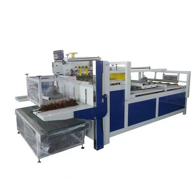 Máquina de pegado plegable de dos lados automática de grado automático para cajas de cartón de tamaño pequeño