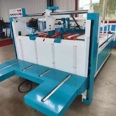 Máquina de pegado plegable de dos lados automática de grado automático para cajas de cartón de tamaño pequeño