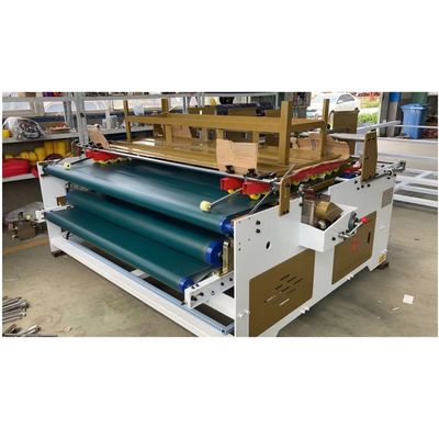 Máquina semiautomática de pegamento de carpetas para la fabricación de papel y cartón