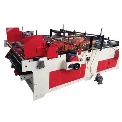 Máquina de pegamento de carpetas semiautomática para cajas de cartón Mejora la eficiencia de tu producción