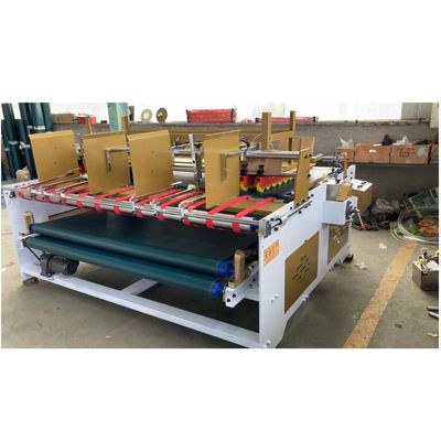 Máquina de pegamento de carpetas semiautomática para cajas de cartón Mejora la eficiencia de tu producción