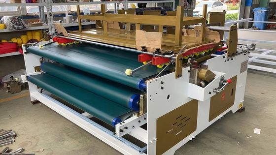 Máquina de pegamento de carpetas semiautomática para cajas de cartón Mejora la eficiencia de tu producción