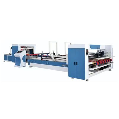 Tiendas de alimentos y bebidas Cajas de cartón corrugado Gluer automático de carpetas con voltaje 380V
