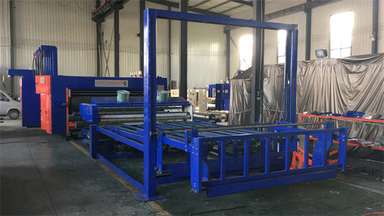 Prensa flexo corrugada con capacidad de impresión de 1 a 6 colores