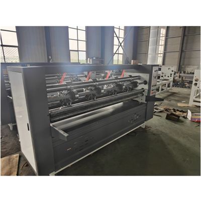 Máquina de puntería de corte de cuchilla fina de alimentación manual duradera para cartón corrugado