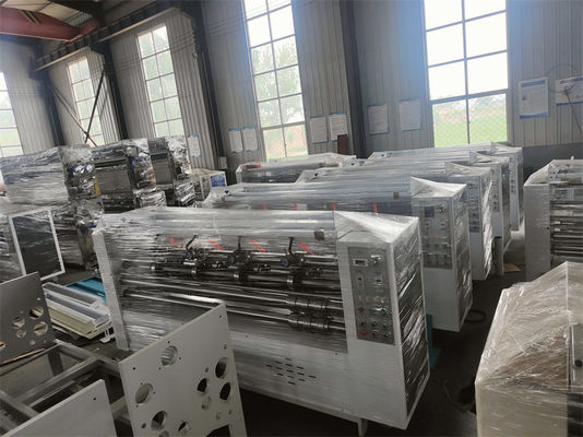 Máquina de puntería de corte de cuchilla fina de alimentación manual duradera para cartón corrugado