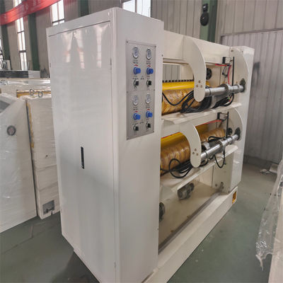 Máquina de corte NC de cartón eléctrico de 380/50Hz con cortador transversal helicoidal doble