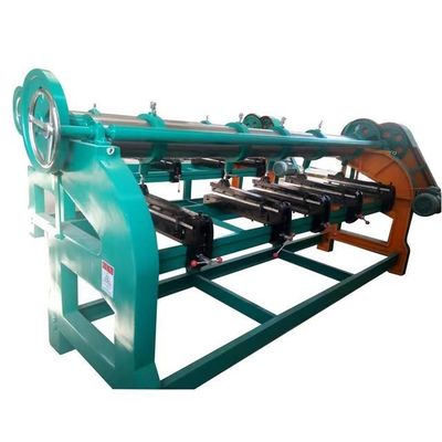 Cuatro enlaces Slitter Scorer / 500 KG Corneres de cartón corrugado Slotter con materiales