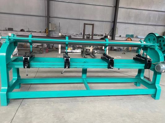 Cuatro enlaces Slitter Scorer / 500 KG Corneres de cartón corrugado Slotter con materiales