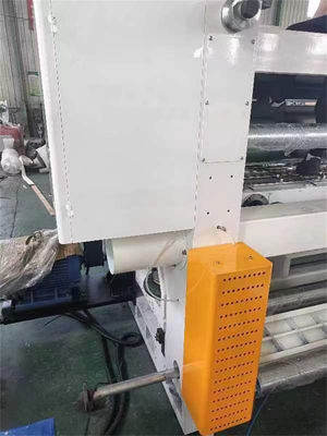 Caja de cartón de cara única máquina de fabricación corrugada con CE para aplicaciones versátiles