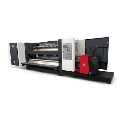 Máquina de doble cara de cartón corrugado de 220 V para la producción de máquinas de papel