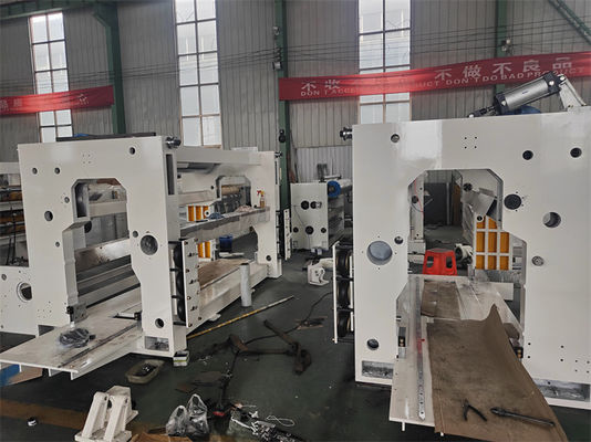Máquina para hacer cajas de cartón onduladas de flauta de cara única para tiendas de ropa 1700 KG
