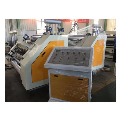 Papel ondulado sin dedos automático completo con una sola cara 3500*1700*2200mm Rendimiento