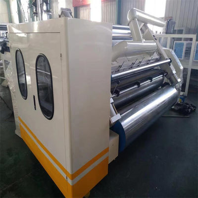 Papel ondulado sin dedos automático completo con una sola cara 3500*1700*2200mm Rendimiento