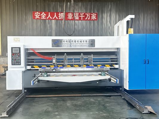 1-6 Máquina de impresión flexo de colores para impresión de cartón ondulado y cartón