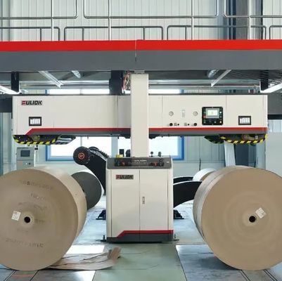 Unidad automática de empalme de cartón corrugado para tablas de 3 5 7 capas