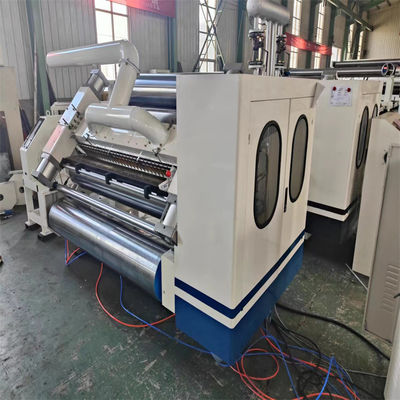 6500 KG Máquina corrugada de cara única sin dedos para papel ondulado