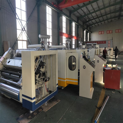 Máquina de corrugado de cara única sin dedos para papel corrugado de ancho efectivo de 1600 mm
