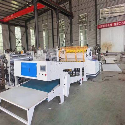 Máquina de cortar papel rotativo automático de rollo a hoja cortadora de hojas para la formación de papel