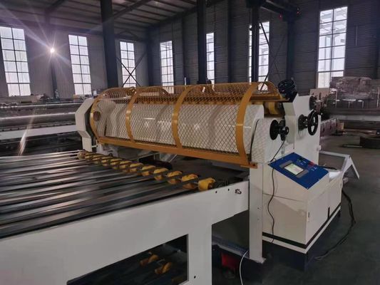 Cortador de hojas de papel de rollo Liheng/ 2 plies de cartón corrugado / 3kw de motor de apilamiento
