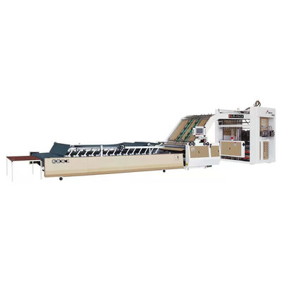Máquina de laminación de papel de caja de cartón corrugado con flauta Precisión ± 1 mm 13,5 m x 2 m x 2,9 m