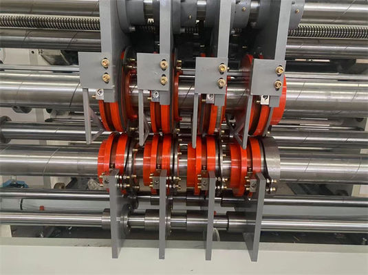 Máquina de impresión de flexo semiautomática 2 3 4 Impresora a color Slotter Máquina de corte a presión