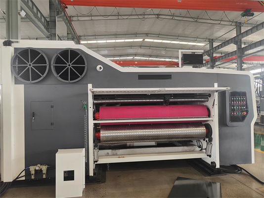 Qh Máquina automática de corte por inyección de cartón flexo corrugado de alta velocidad